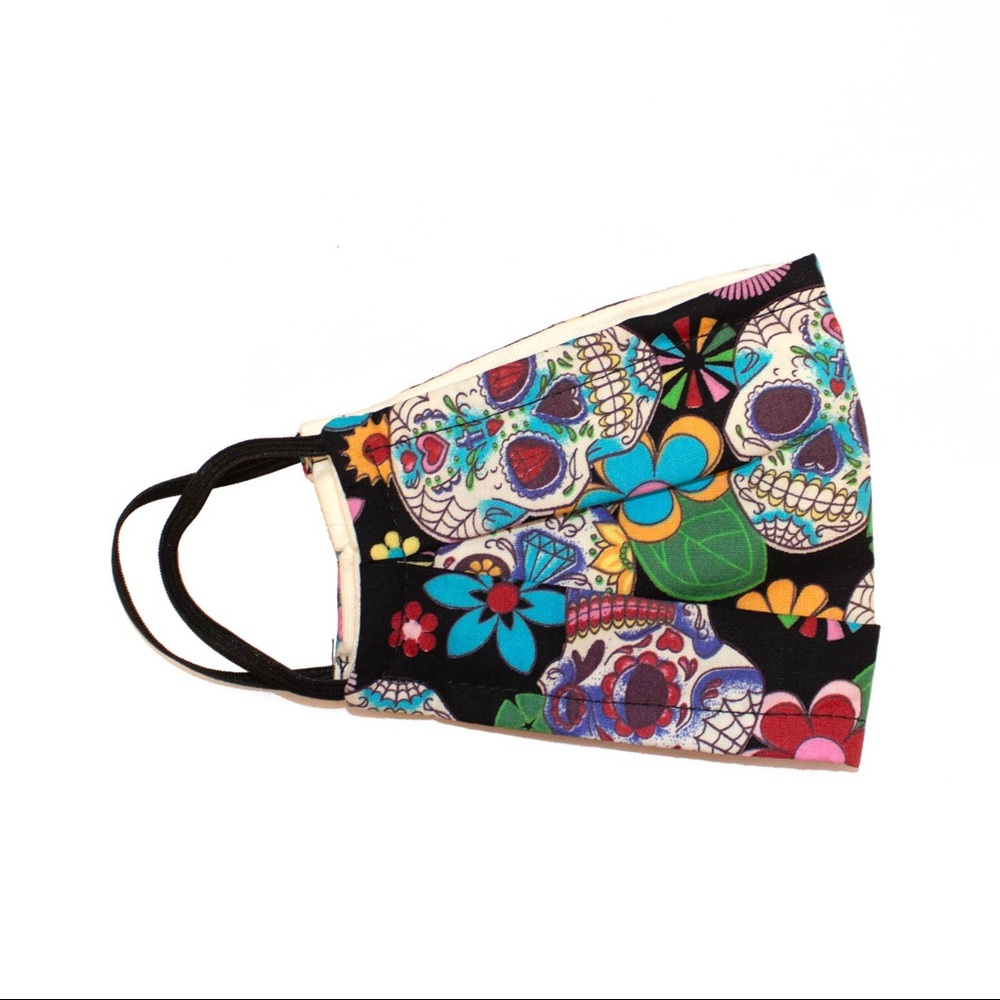 Dia de los Muertos Pattern Face Mask